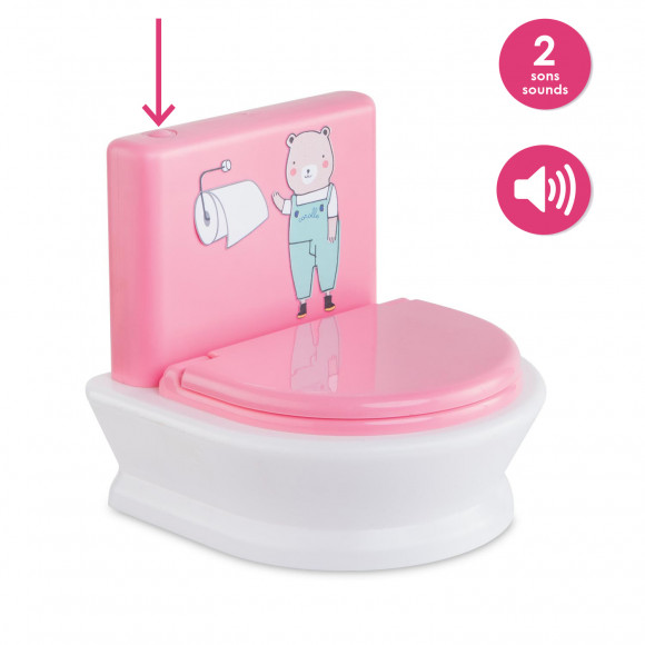 La Suite en Famille - Poupée et accessoires - BB 30/36 Toilettes Interactives